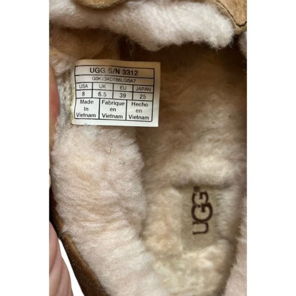 UGG Ansley Slipper for Women, US Size 7 -‎ Chestnut Brown See Note Re:size - Picture 7 of 7